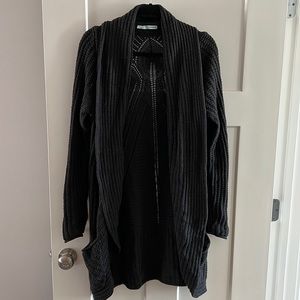 Maurice’s Women’s long black sweater